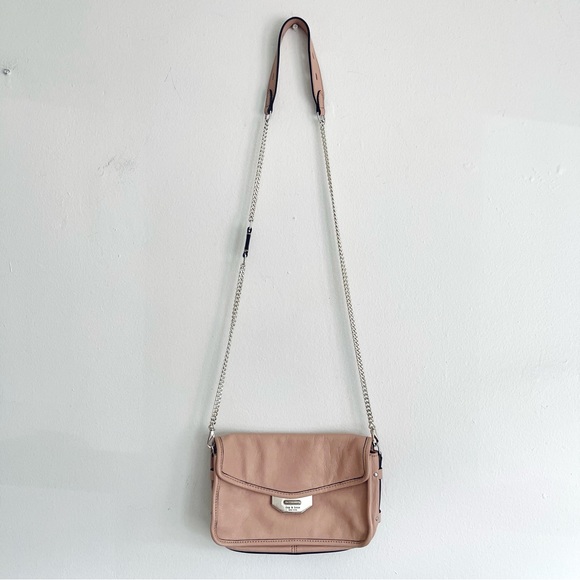 Rag & Bone Field Clutch Convertible Crossbody Mini Bag In Nude/ Pink - Picture 4 of 16